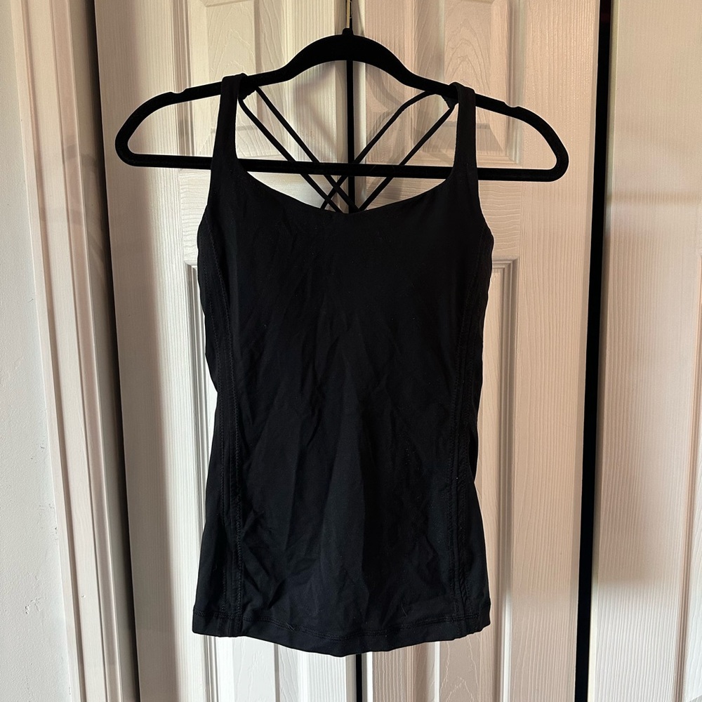 lululemon athletica Black free to be tank